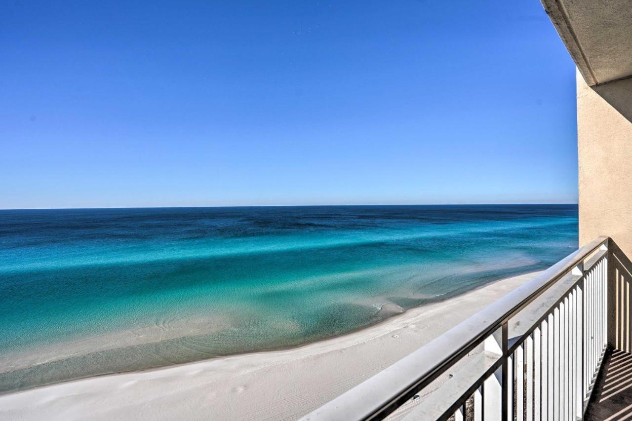 פנמה סיטי ביץ' Breezy Oceanfront Panama Beach Condo With Pool Access מראה חיצוני תמונה